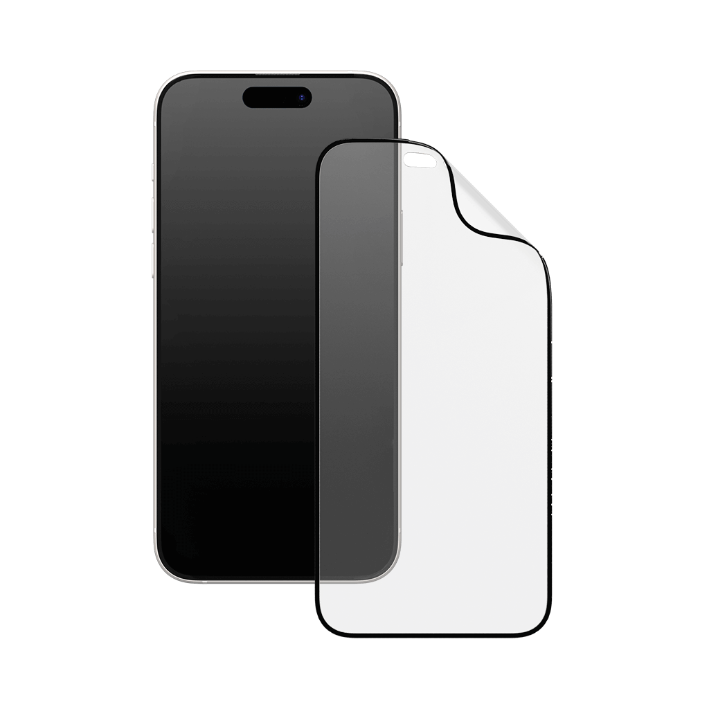 RHINOSHIELD 3D Impact Screen Protector for iPhone 15 Plus + Alignment Frame