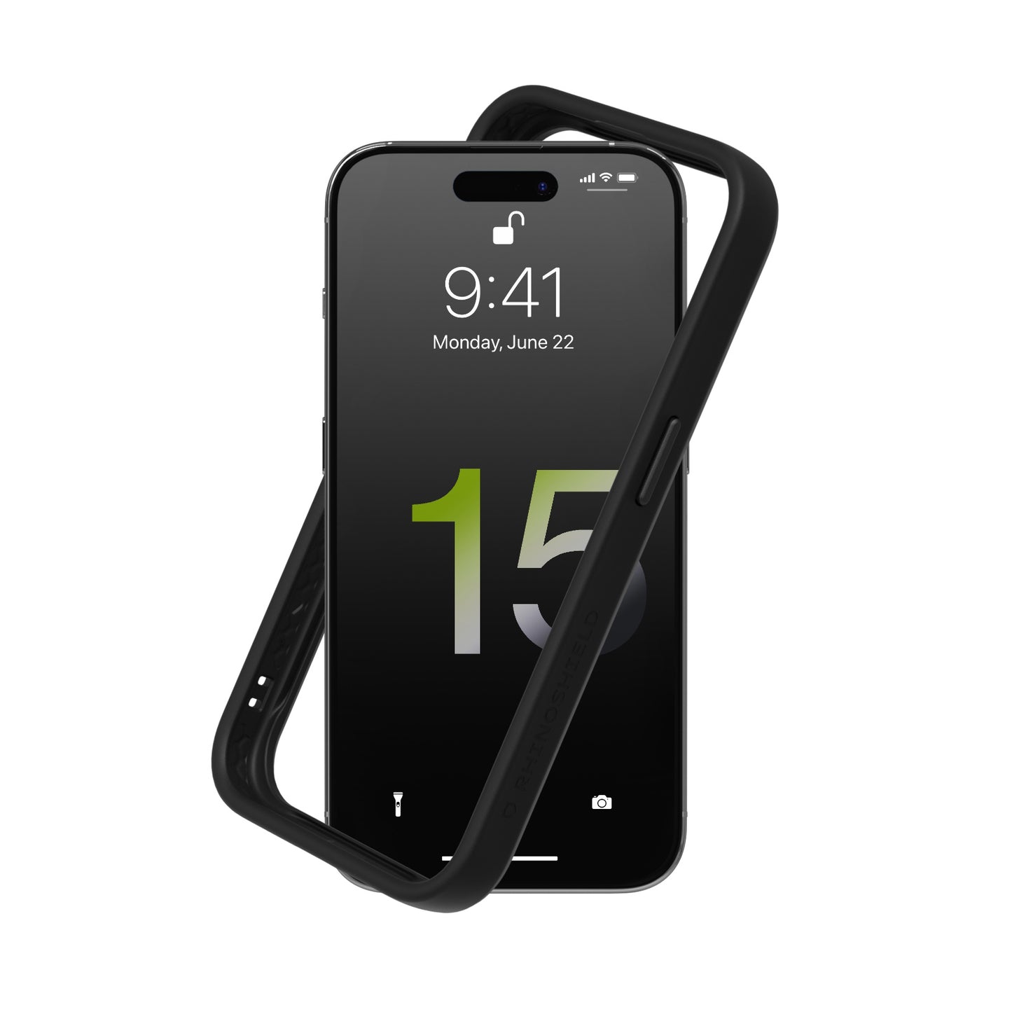 RHINOSHIELD CrashGuard NX for iPhone 15 Pro Max (with Rim, Button, Frame)