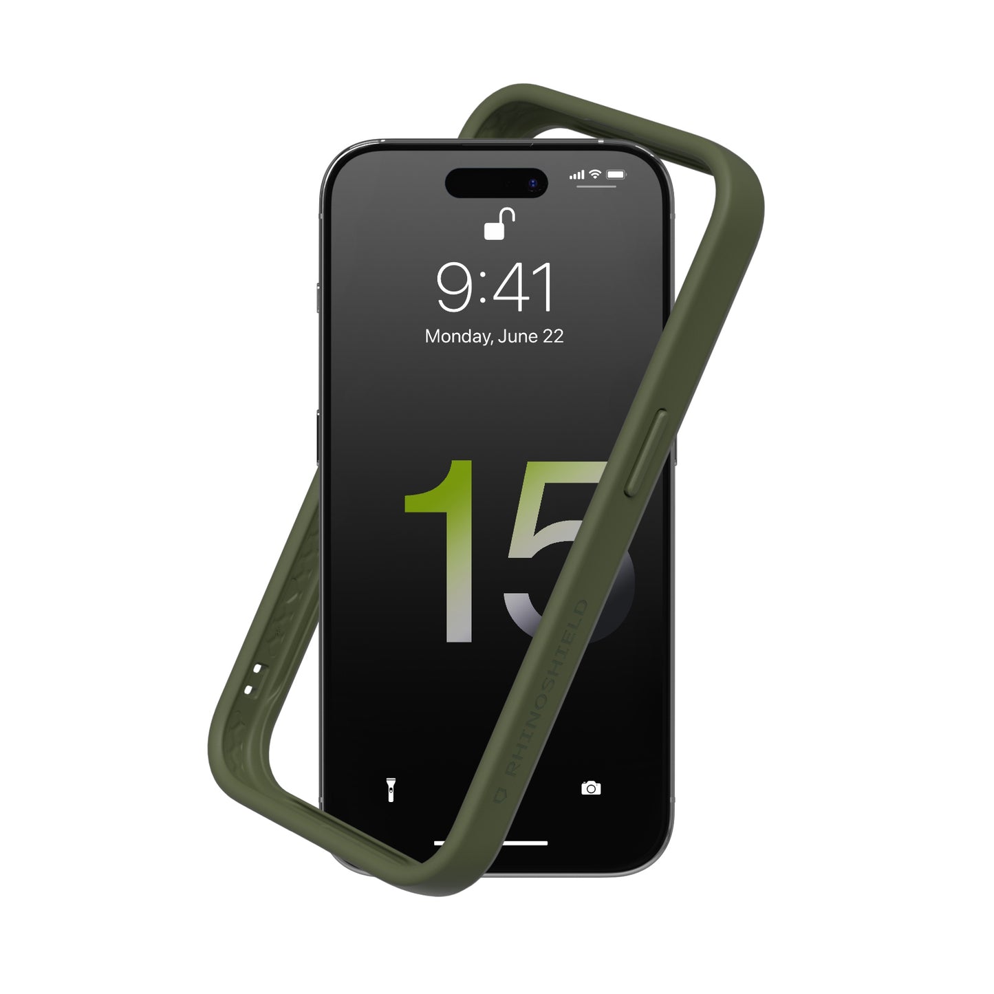 RHINOSHIELD CrashGuard NX for iPhone 15 Pro Max (with Rim, Button, Frame)