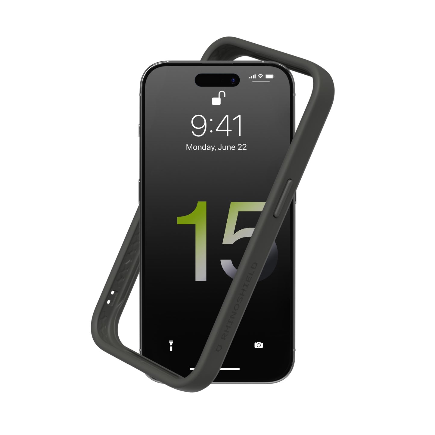 RHINOSHIELD CrashGuard NX for iPhone 15 Pro Max (with Rim, Button, Frame)