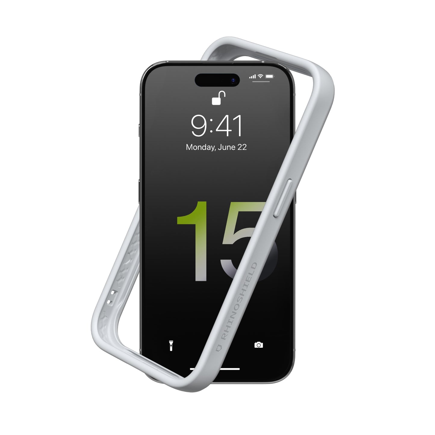 RHINOSHIELD CrashGuard NX for iPhone 15 Pro Max (with Rim, Button, Frame)