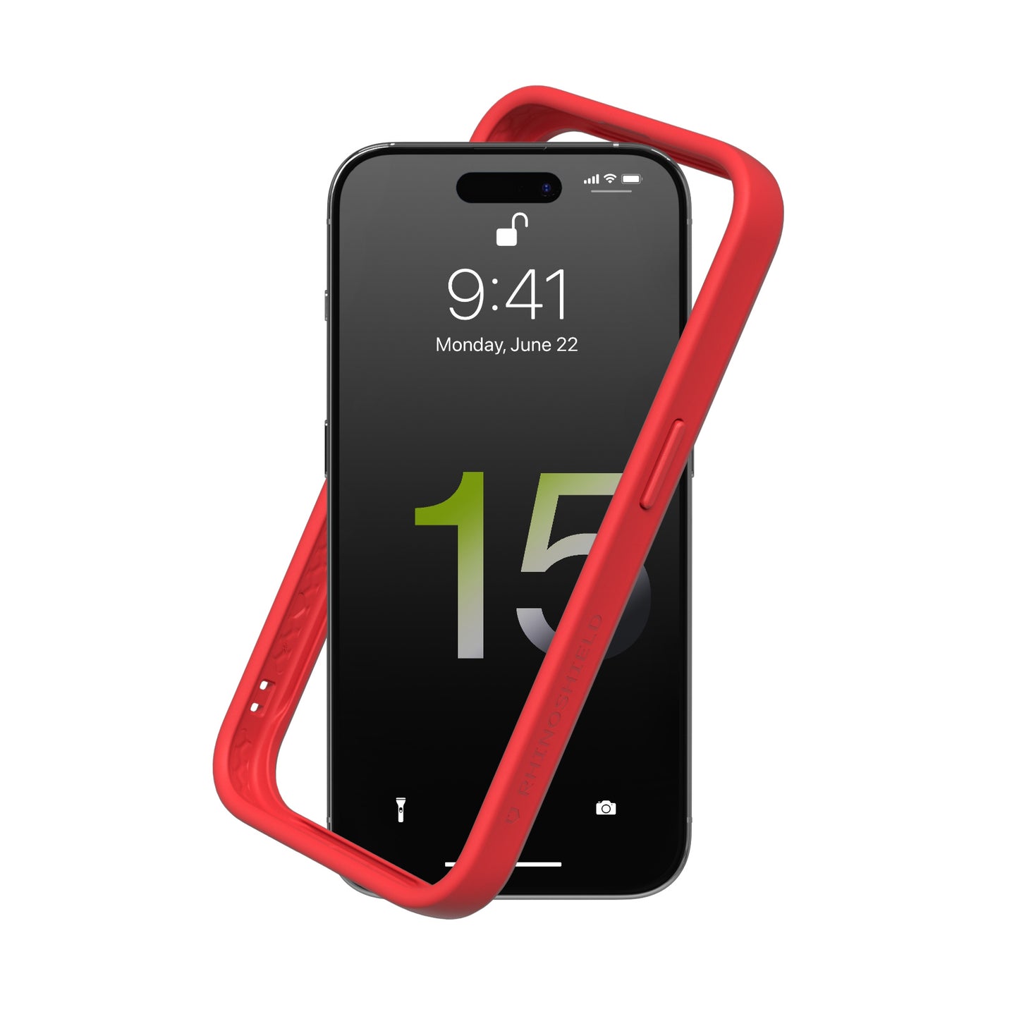 RHINOSHIELD CrashGuard NX for iPhone 15 Pro Max (with Rim, Button, Frame)