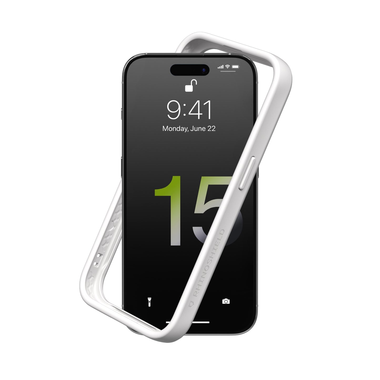 RHINOSHIELD CrashGuard NX for iPhone 15 Pro Max (with Rim, Button, Frame)