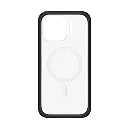 RHINOSHIELD Mod NX (MagSafe compatible) for iPhone 15 Pro Max (with Rim, Button, Frame, Clear Back Plate)