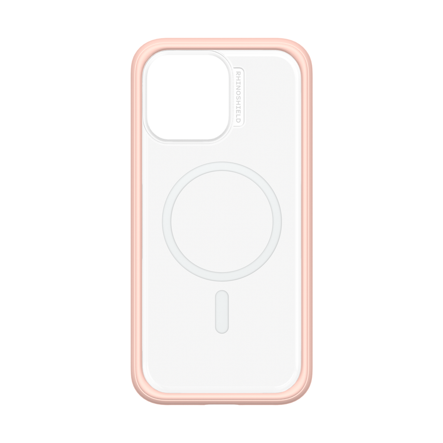 RHINOSHIELD Mod NX (MagSafe compatible) for iPhone 15 Pro Max (with Rim, Button, Frame, Clear Back Plate)