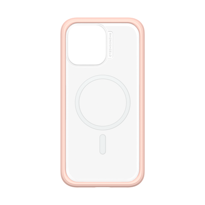RHINOSHIELD Mod NX (MagSafe compatible) for iPhone 15 Pro Max (with Rim, Button, Frame, Clear Back Plate)