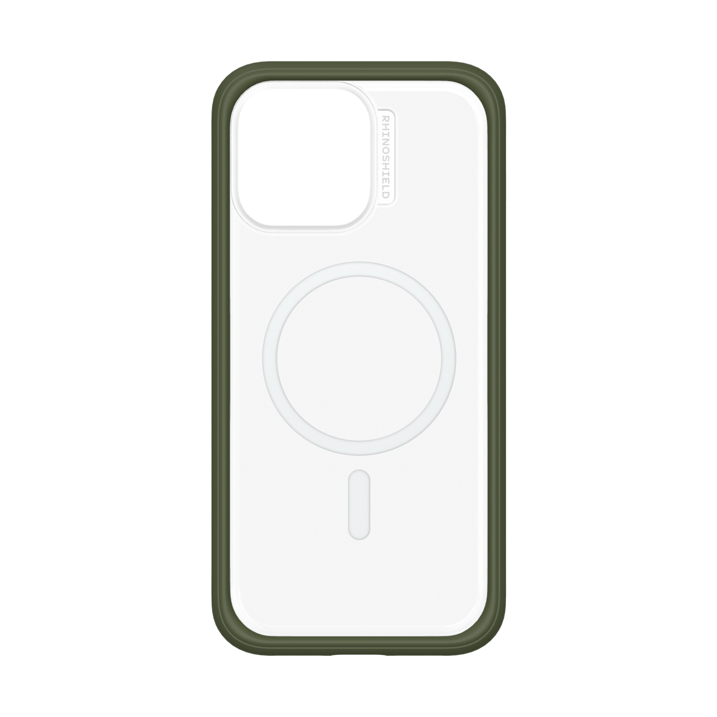 RHINOSHIELD Mod NX (MagSafe compatible) for iPhone 15 Pro Max (with Rim, Button, Frame, Clear Back Plate)