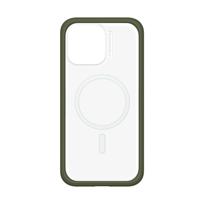 RHINOSHIELD Mod NX (MagSafe compatible) for iPhone 15 Pro Max (with Rim, Button, Frame, Clear Back Plate)