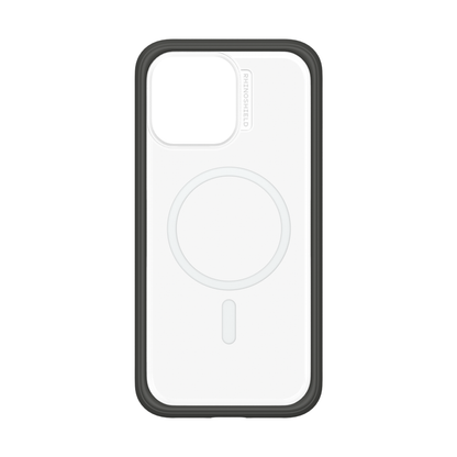 RHINOSHIELD Mod NX (MagSafe compatible) for iPhone 15 Pro Max (with Rim, Button, Frame, Clear Back Plate)