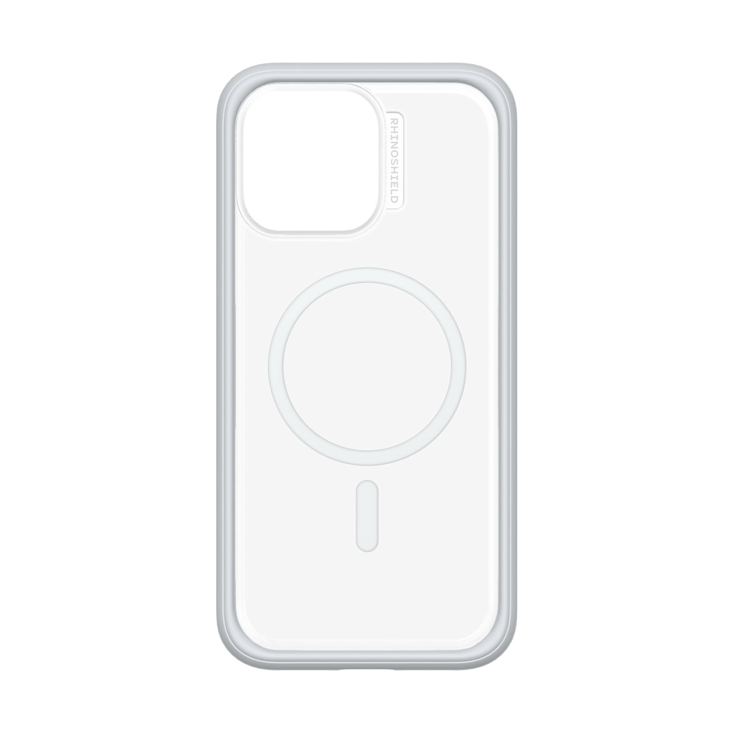 RHINOSHIELD Mod NX (MagSafe compatible) for iPhone 15 Pro Max (with Rim, Button, Frame, Clear Back Plate)