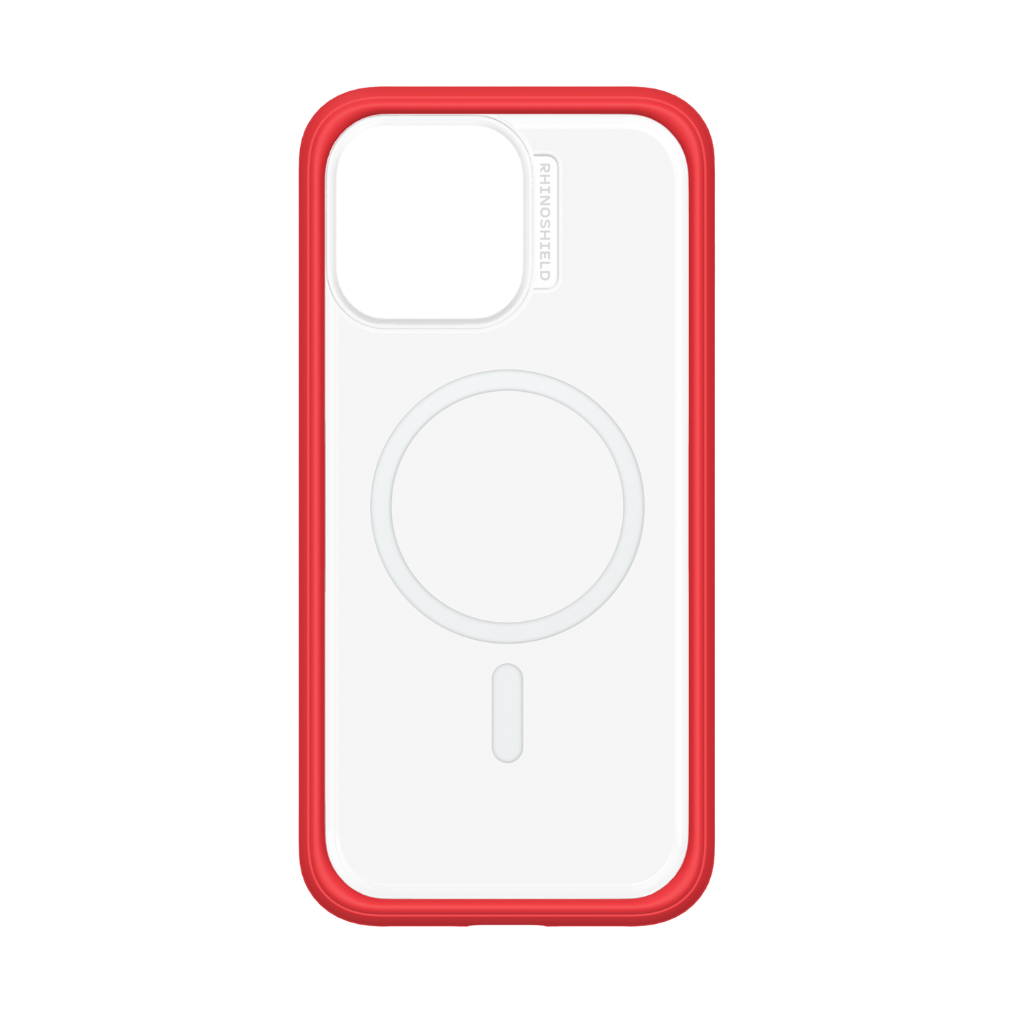 RHINOSHIELD Mod NX (MagSafe compatible) for iPhone 15 Pro Max (with Rim, Button, Frame, Clear Back Plate)