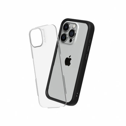 RHINOSHIELD Mod NX (MagSafe compatible) for iPhone 15 Pro Max (with Rim, Button, Frame, Clear Back Plate)