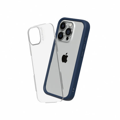 RHINOSHIELD Mod NX (MagSafe compatible) for iPhone 15 Pro Max (with Rim, Button, Frame, Clear Back Plate)