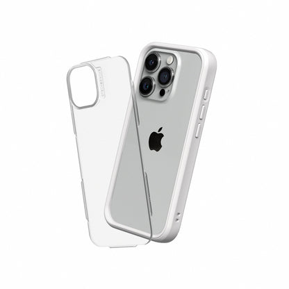 RHINOSHIELD Mod NX (MagSafe compatible) for iPhone 15 Pro Max (with Rim, Button, Frame, Clear Back Plate)
