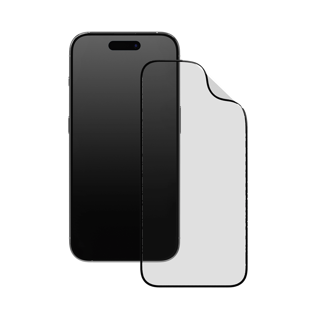RHINOSHIELD 3D Impact Screen Protector for iPhone 15 Pro + Alignment Frame