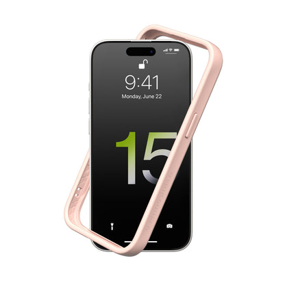 RHINOSHIELD CrashGuard NX for iPhone 15 (with Rim, Button, Frame)
