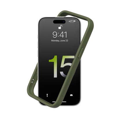 RHINOSHIELD CrashGuard NX for iPhone 15 (with Rim, Button, Frame)