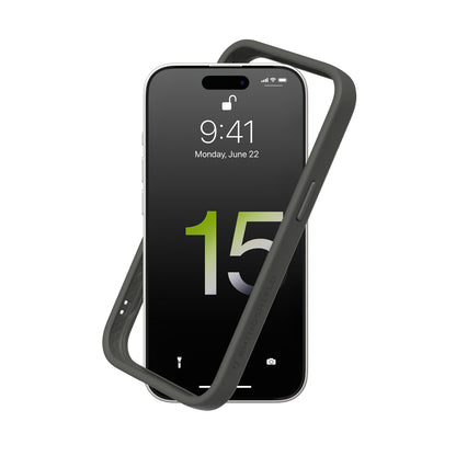 RHINOSHIELD CrashGuard NX for iPhone 15 (with Rim, Button, Frame)