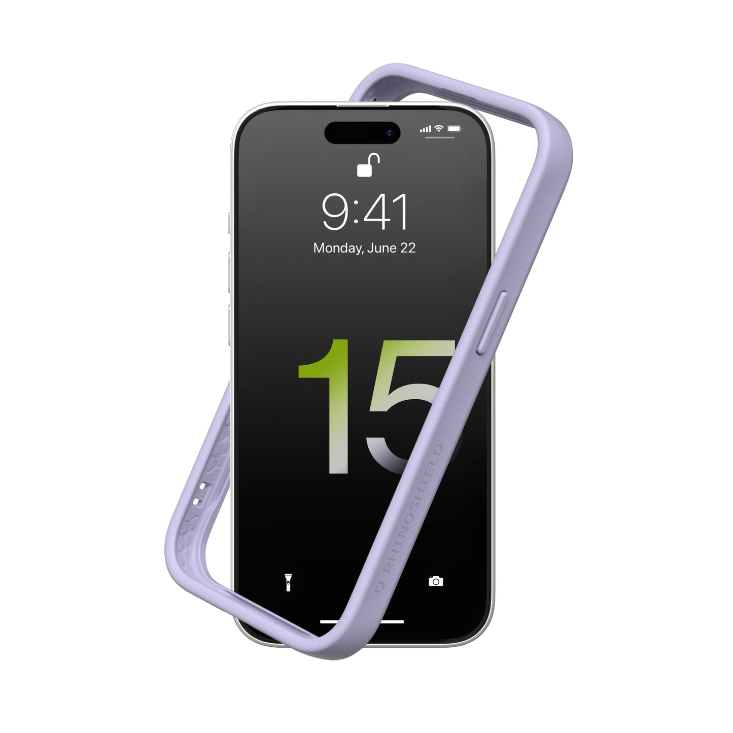 RHINOSHIELD CrashGuard NX for iPhone 15 (with Rim, Button, Frame)
