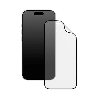 RHINOSHIELD 3D Impact Screen Protector for iPhone 15 + Alignment Frame