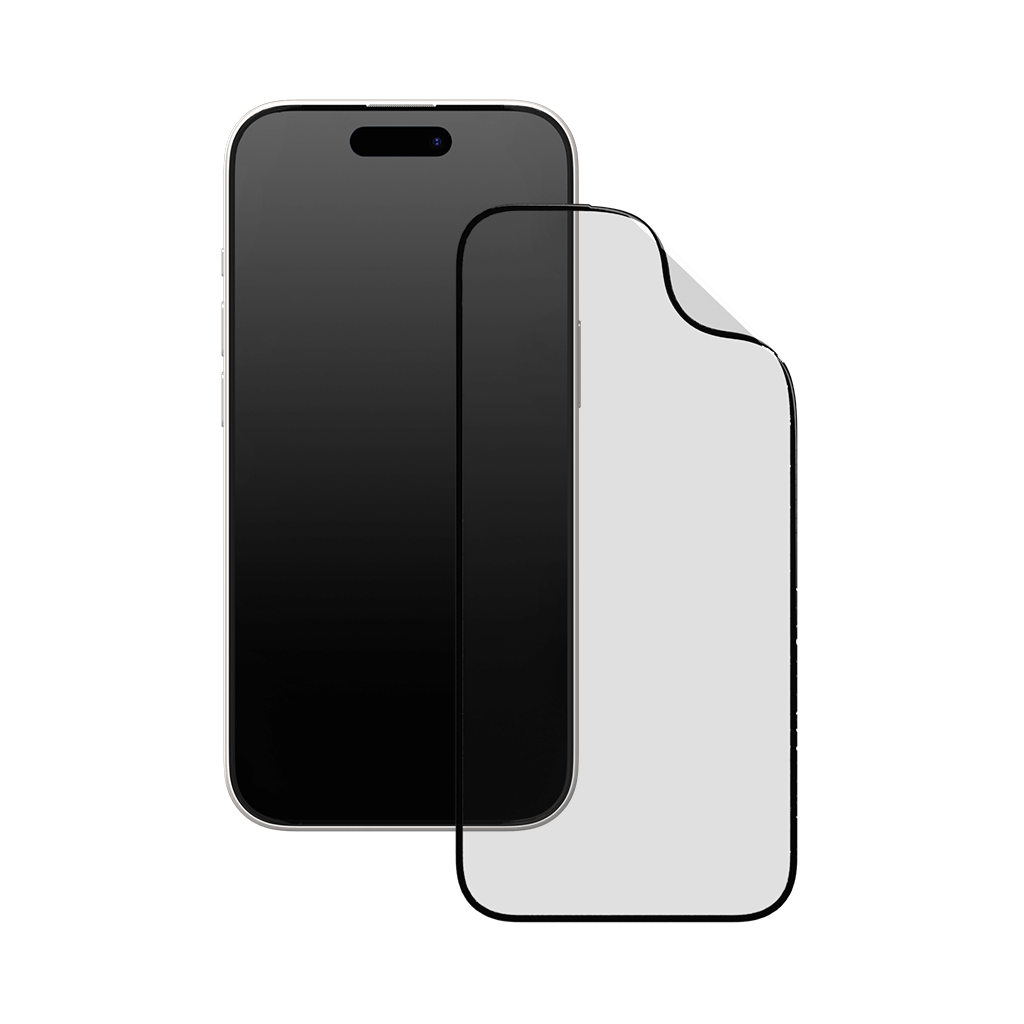 RHINOSHIELD 3D Impact Screen Protector for iPhone 15 + Alignment Frame