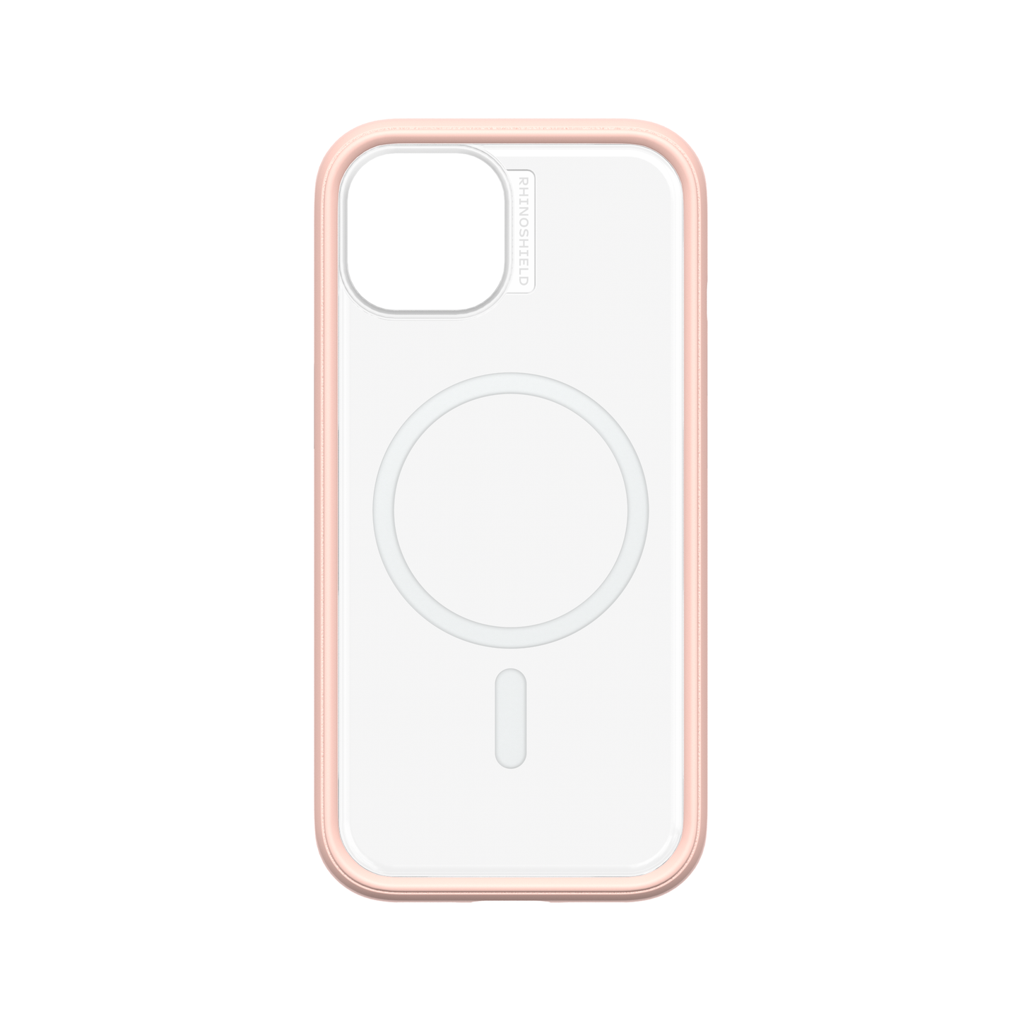 RHINOSHIELD Mod NX (MagSafe compatible) for iPhone 15 (with Rim, Button, Frame, Clear Back Plate)
