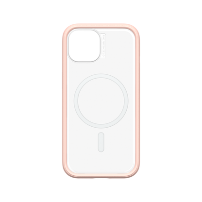 RHINOSHIELD Mod NX (MagSafe compatible) for iPhone 15 (with Rim, Button, Frame, Clear Back Plate)