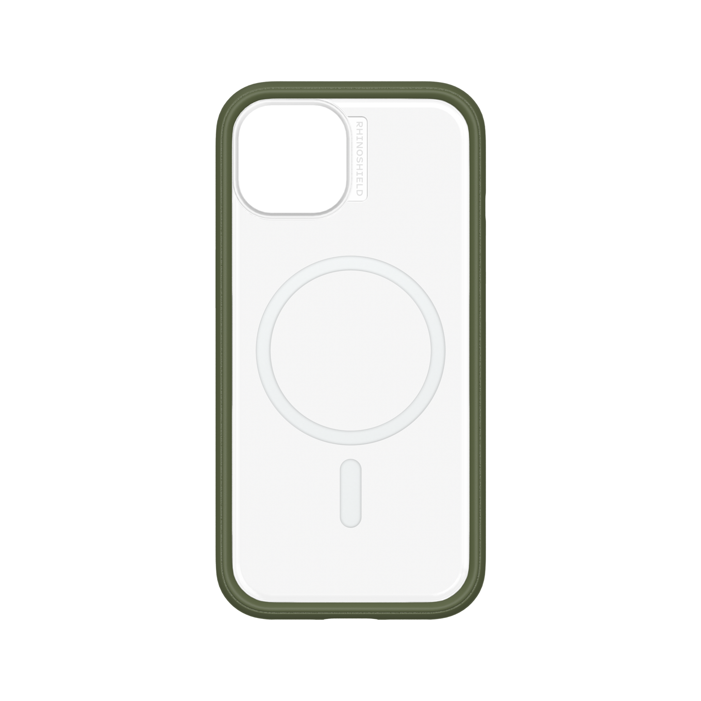 RHINOSHIELD Mod NX (MagSafe compatible) for iPhone 15 (with Rim, Button, Frame, Clear Back Plate)