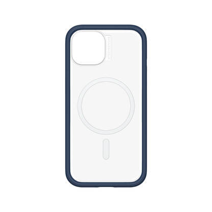 RHINOSHIELD Mod NX (MagSafe compatible) for iPhone 15 (with Rim, Button, Frame, Clear Back Plate)