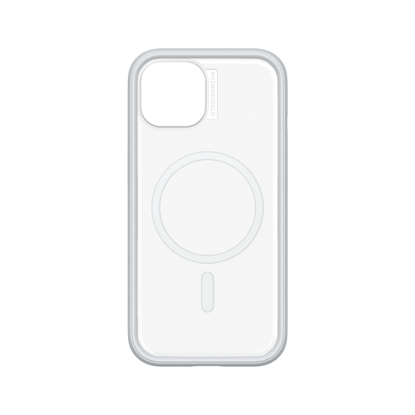RHINOSHIELD Mod NX (MagSafe compatible) for iPhone 15 (with Rim, Button, Frame, Clear Back Plate)