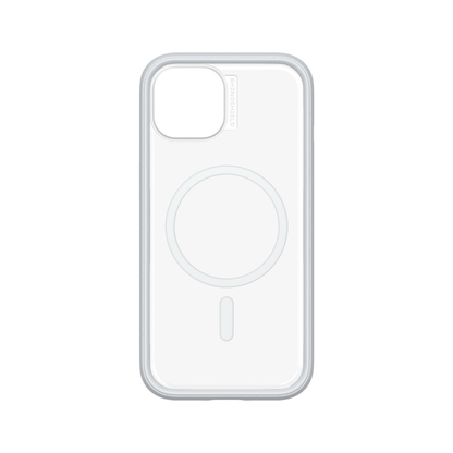 RHINOSHIELD Mod NX (MagSafe compatible) for iPhone 15 (with Rim, Button, Frame, Clear Back Plate)