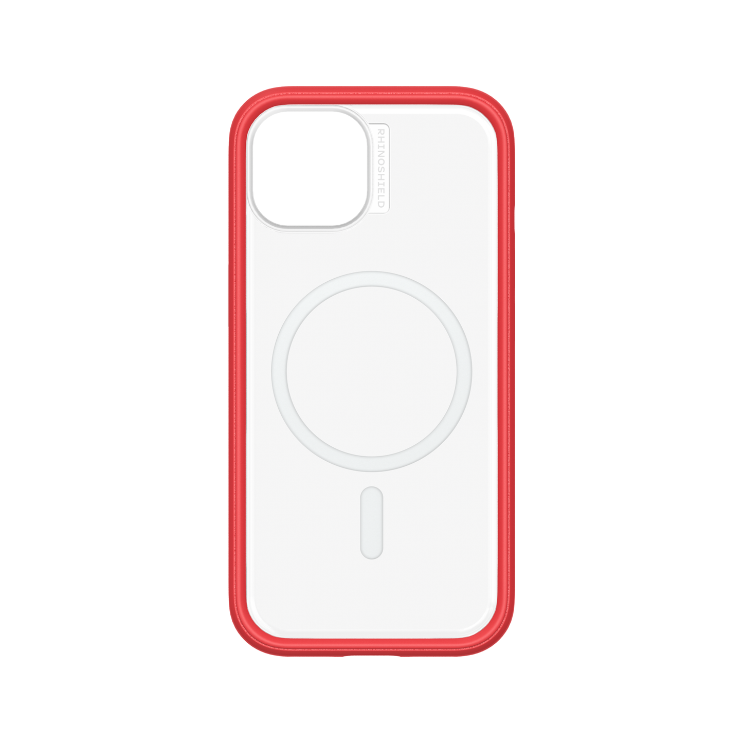 RHINOSHIELD Mod NX (MagSafe compatible) for iPhone 15 (with Rim, Button, Frame, Clear Back Plate)