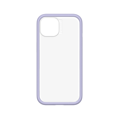 RHINOSHIELD Mod NX (MagSafe compatible) for iPhone 15 (with Rim, Button, Frame, Clear Back Plate)