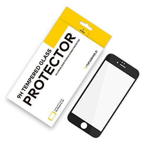 RhinoShield Tempered Glass Screen Protector For IPhone 6 / 6s Front - Black