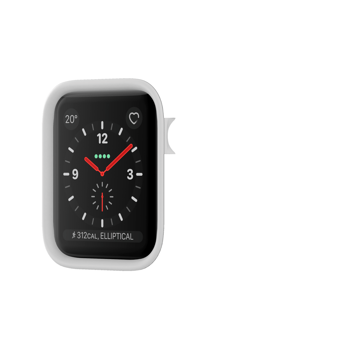 RhinoShield CrashGuard NX for Apple Watch - Rim (38/40mm)-White-Phase 2
