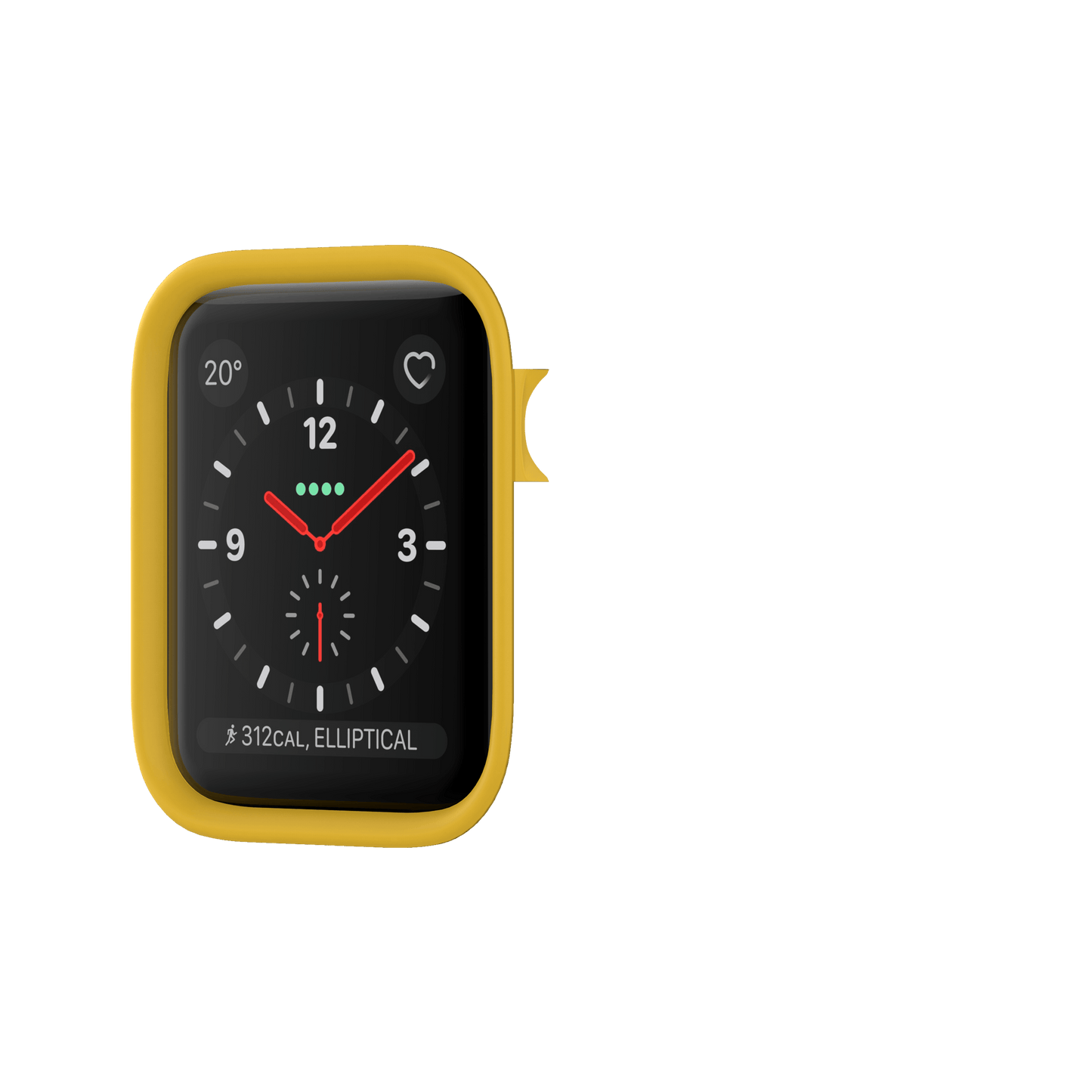 RhinoShield CrashGuard NX for Apple Watch - Rim (38/40mm)-Yellow-Phase 2