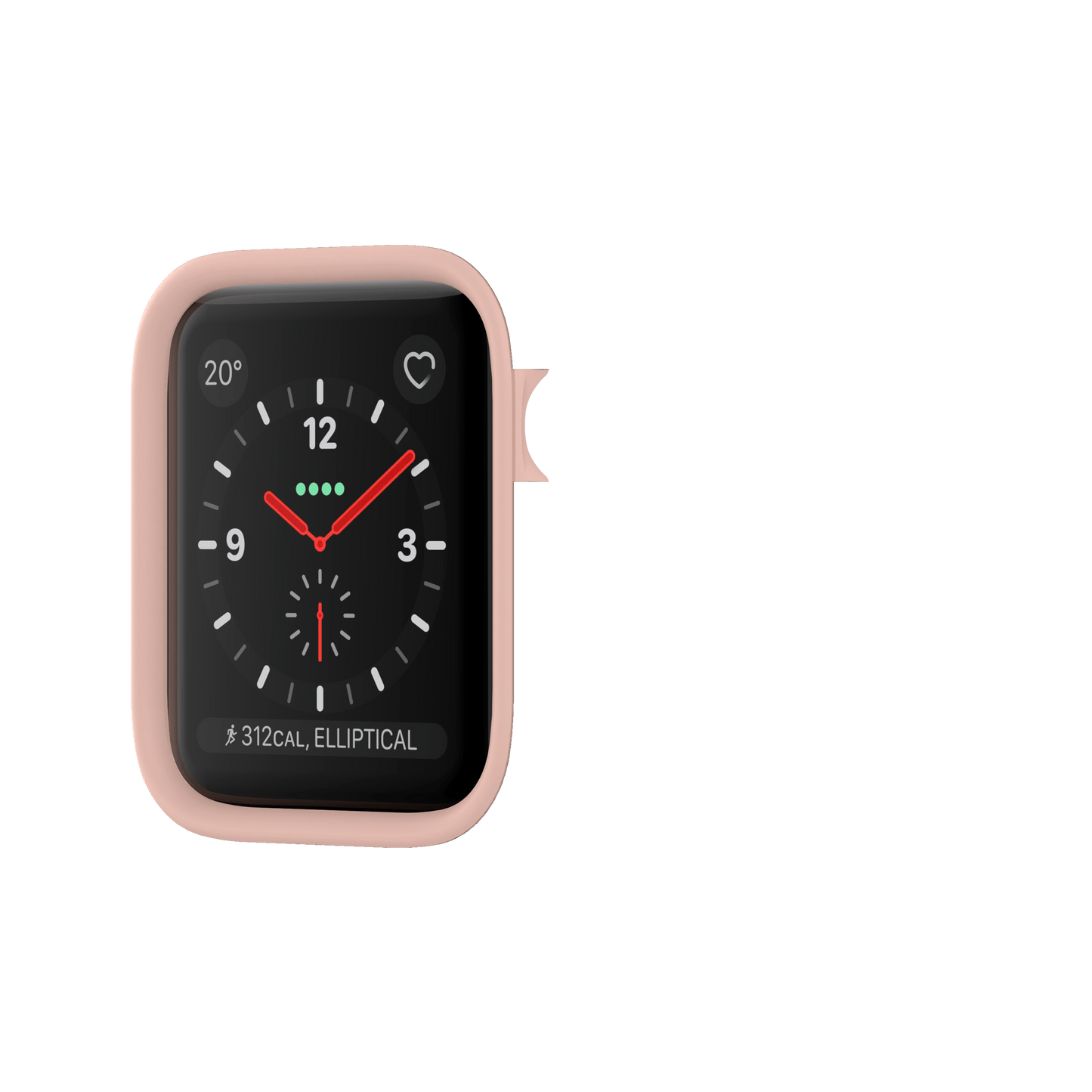 RhinoShield CrashGuard NX for Apple Watch - Rim (38/40mm)-Blush Pink-Phase 2