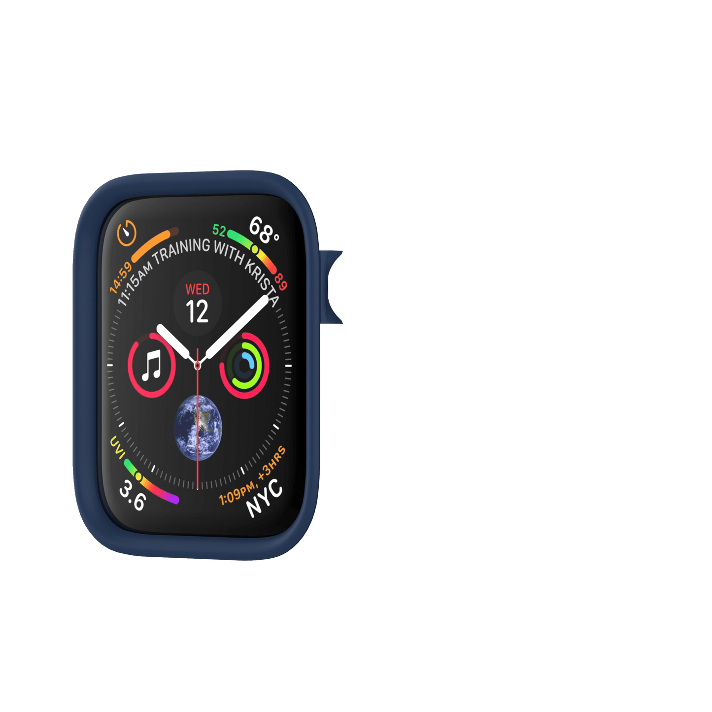 RhinoShield CrashGuard NX for Apple Watch - Rim (38/40mm)-Royal Blue