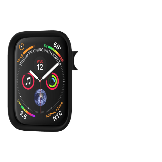 RhinoShield CrashGuard NX for Apple Watch - Rim (42/44mm)-Black-Phase 2