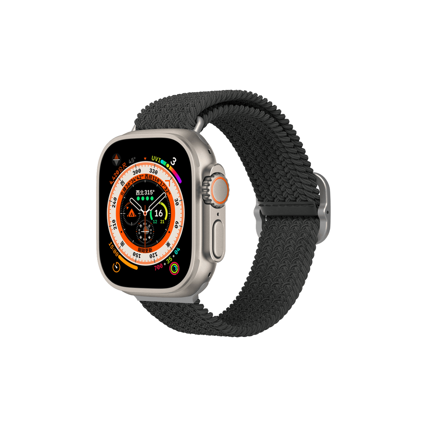 RHINOSHIELD Braided Strap for Apple Watch SE 2 (44 mm)