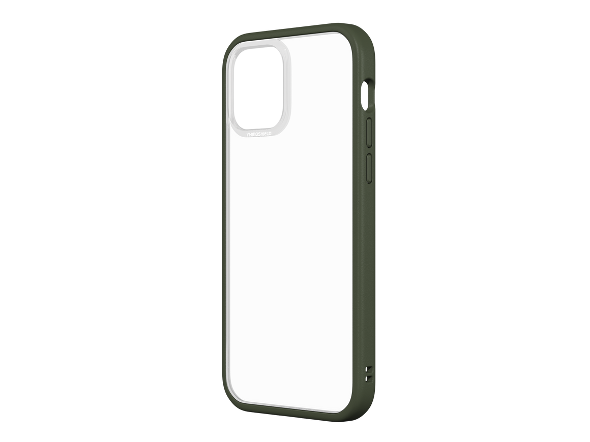 RhinoShield MOD NX for iPhone 12 (with Rim, Button, Frame, Clear Back Plate)