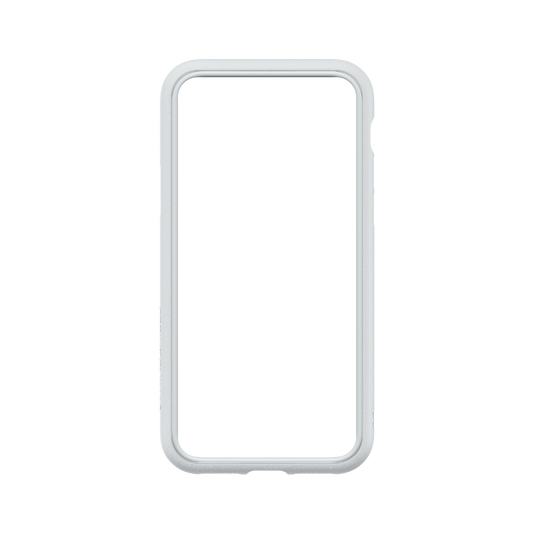 RhinoShield CrashGuard NX for iPhone 7/8 (with Rim, Button, Frame) Platinum Gray-Phase 2