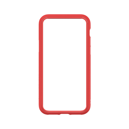 RhinoShield CrashGuard NX For IPhone 7/8 (with Rim, Button, Frame) - Red