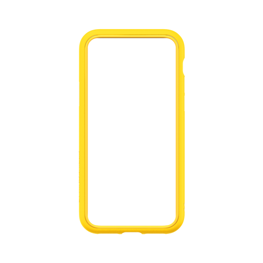 RhinoShield CrashGuard NX for iPhone XR/ 11 (with Rim, Button, Frame) Yellow-Phase 2