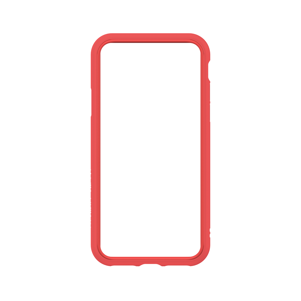 RhinoShield CrashGuard NX For IPhone X/XS (with Rim, Button, Frame) - Red