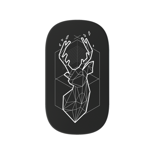 RHINOSHIELD Customized GRIPMINI (Adhesive)- Geometric The Winter Deer White