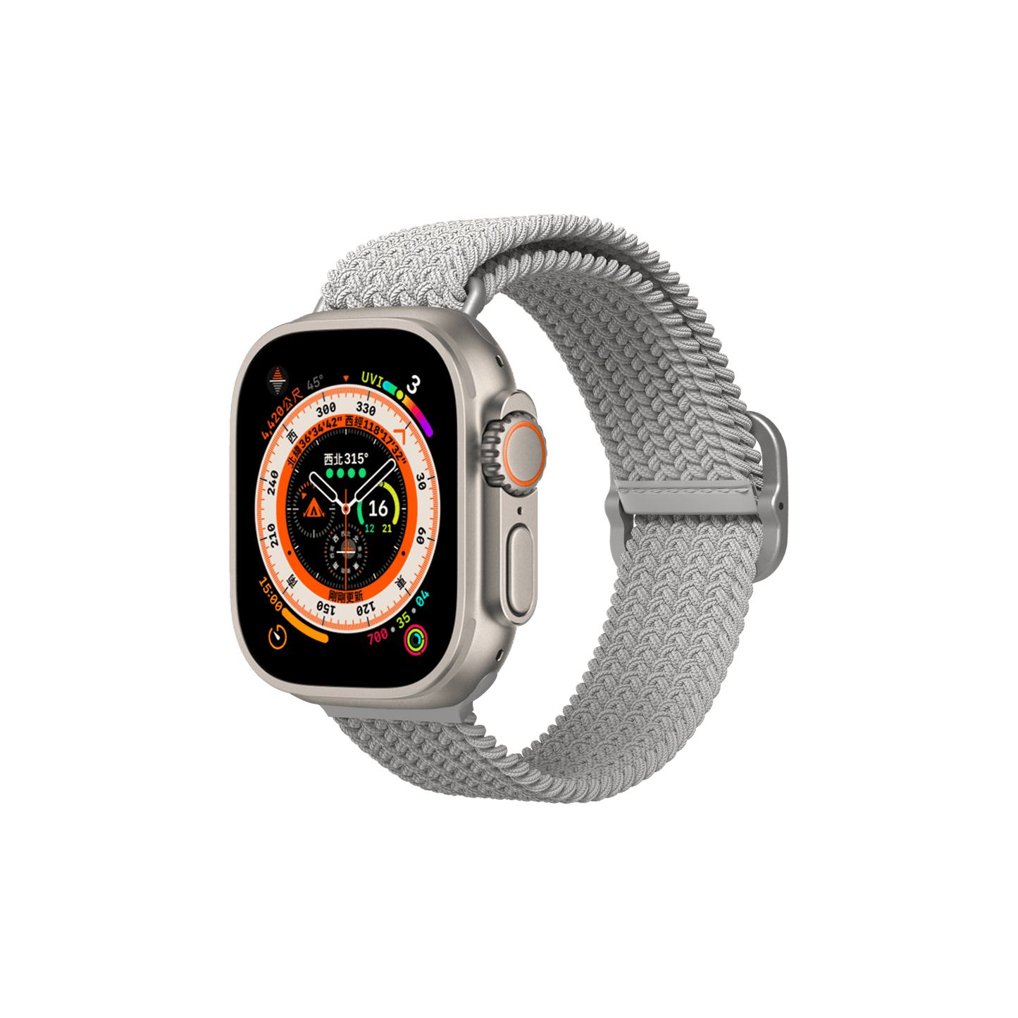 RHINOSHIELD Braided Strap for Apple Watch Series 4 (44mm)