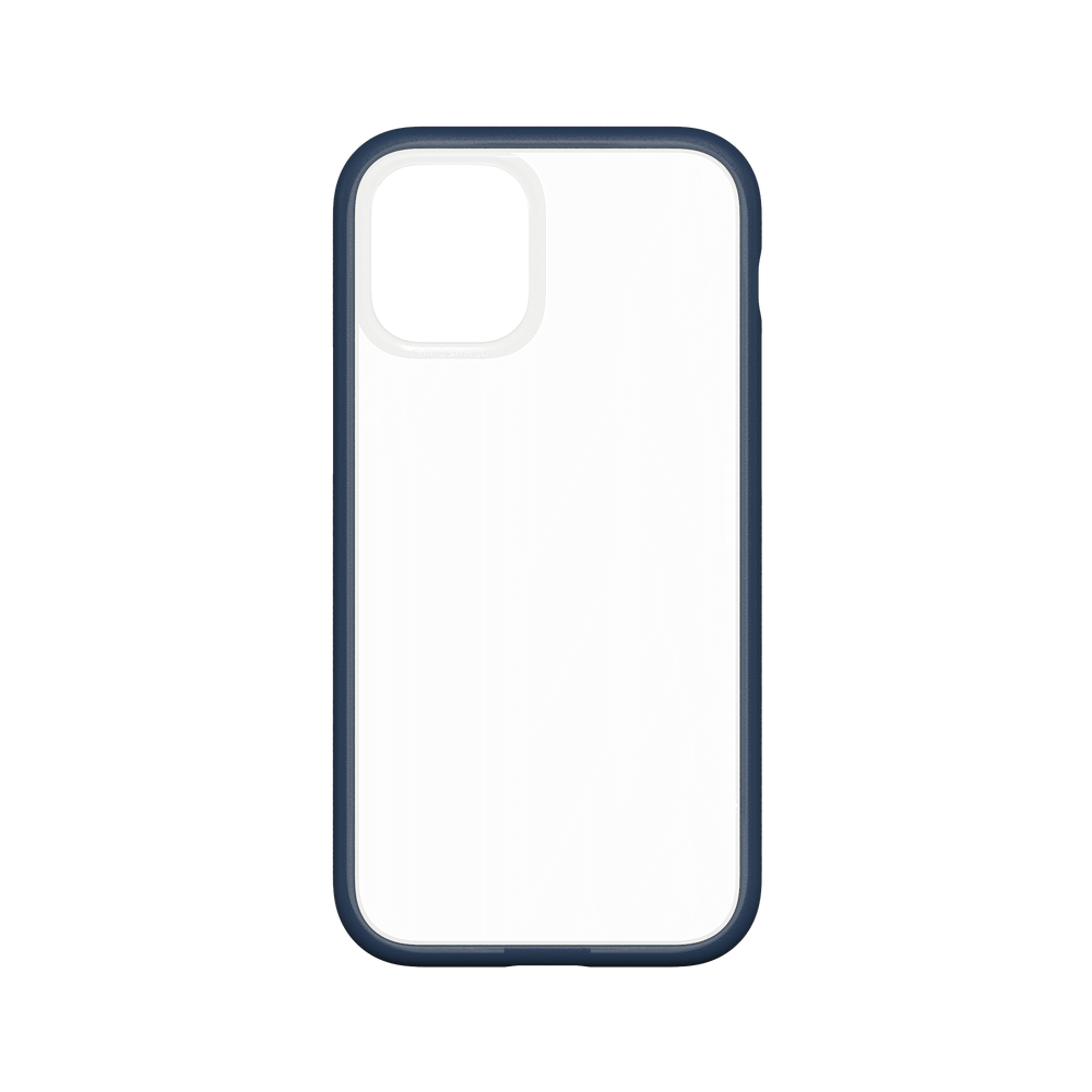 RhinoShield MOD NX for iPhone 12 mini (5.4") (with Rim, Button, Frame, Clear Back Plate)-Royal Blue