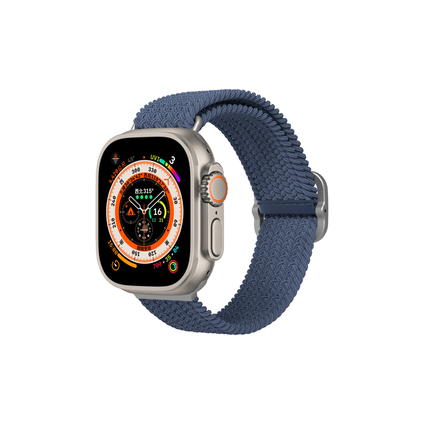 RHINOSHIELD Braided Strap for Apple Watch Series 7 (45mm)
