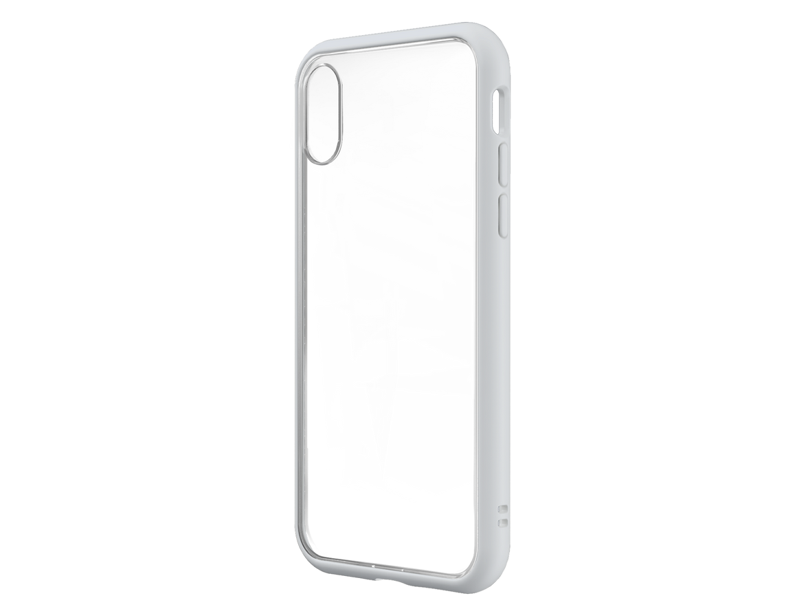 RhinoShield MOD NX for iPhone XR (with Rim, Button, Frame, Clear Back Plate)